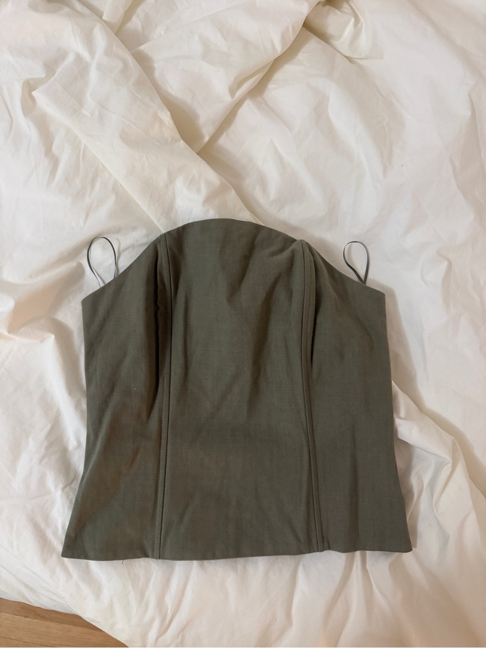 Lioness Sage Strapless Corset